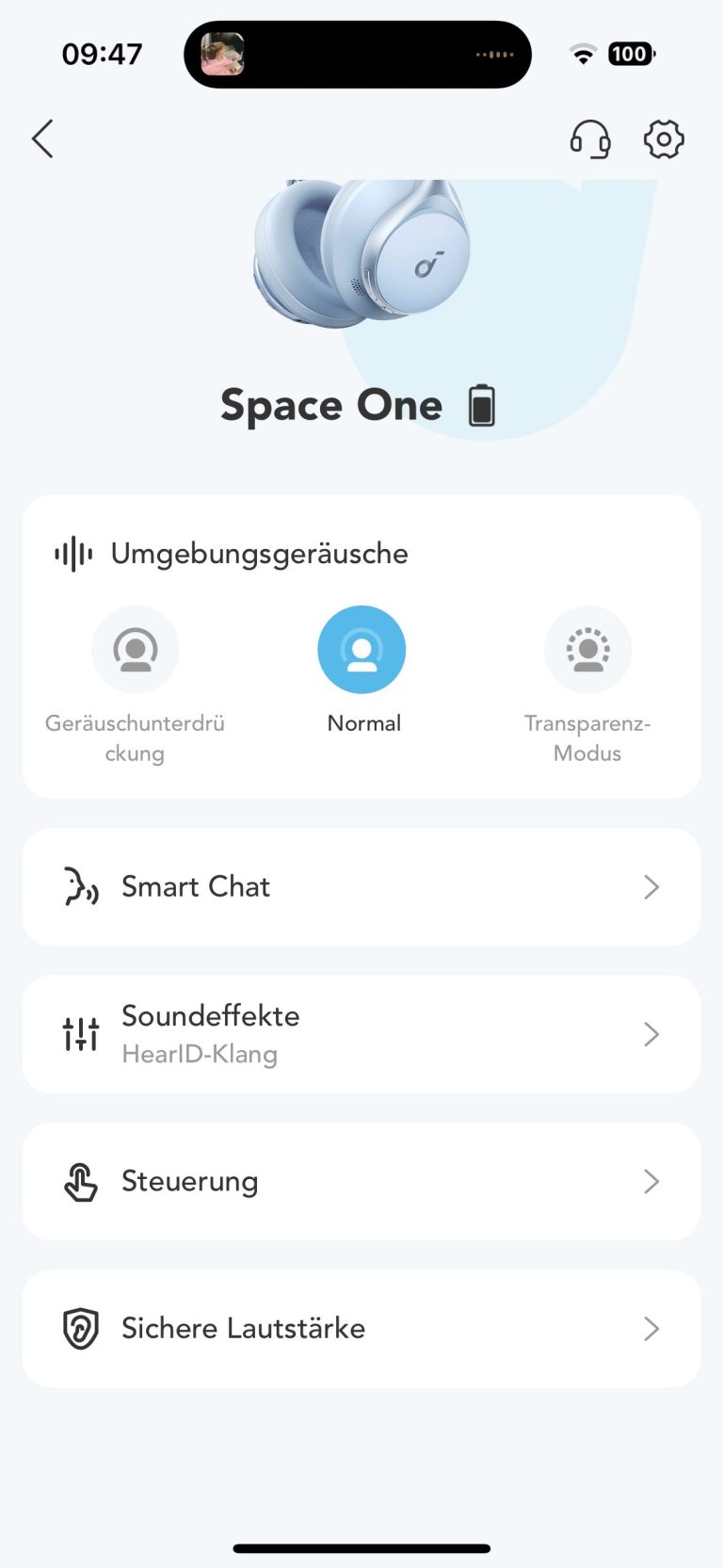 Soundcore Space One Test App