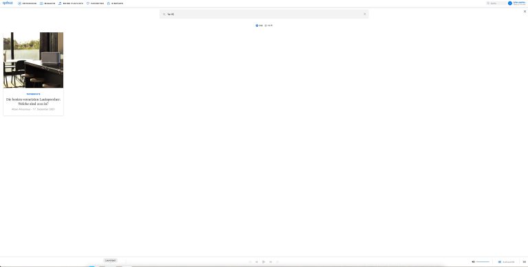 Qobuz Magazin Test