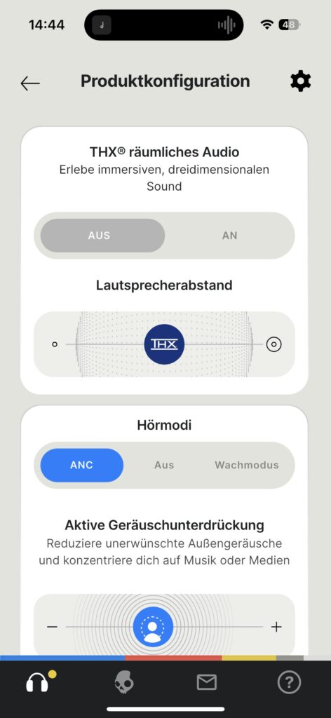 Skullcandy Hesh 540 ANC Test App