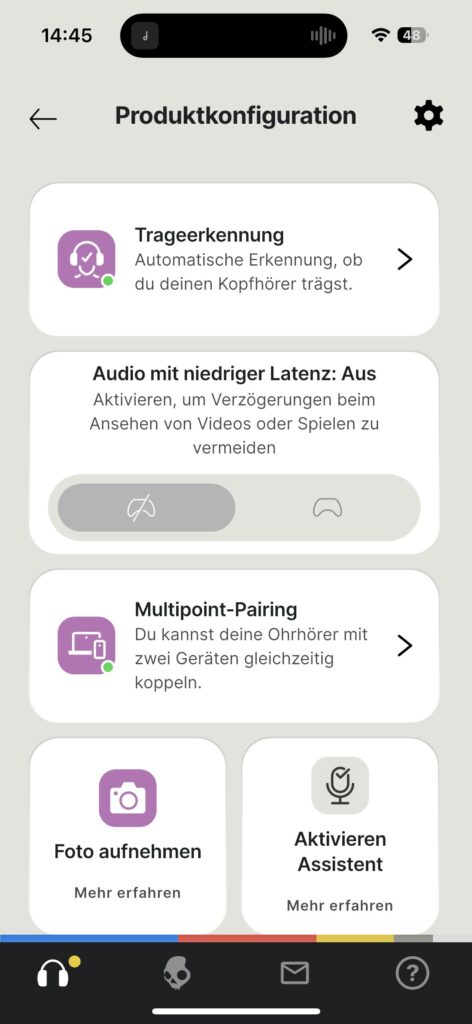 Skullcandy Hesh 540 ANC Test App